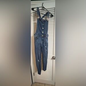 Celebrity pink overalls